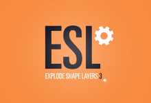 AE脚本-形状层分离合并管理脚本 Explode Shape Layers v3.4.7+使用教程